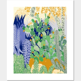 Cactus Lover's Garden Posters and Art